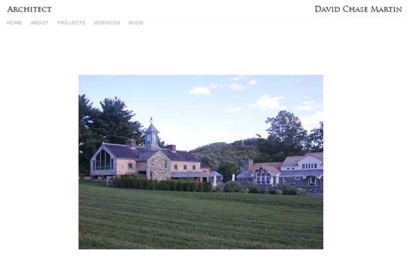 You can create a very simple masthead with no borders or boundaries...