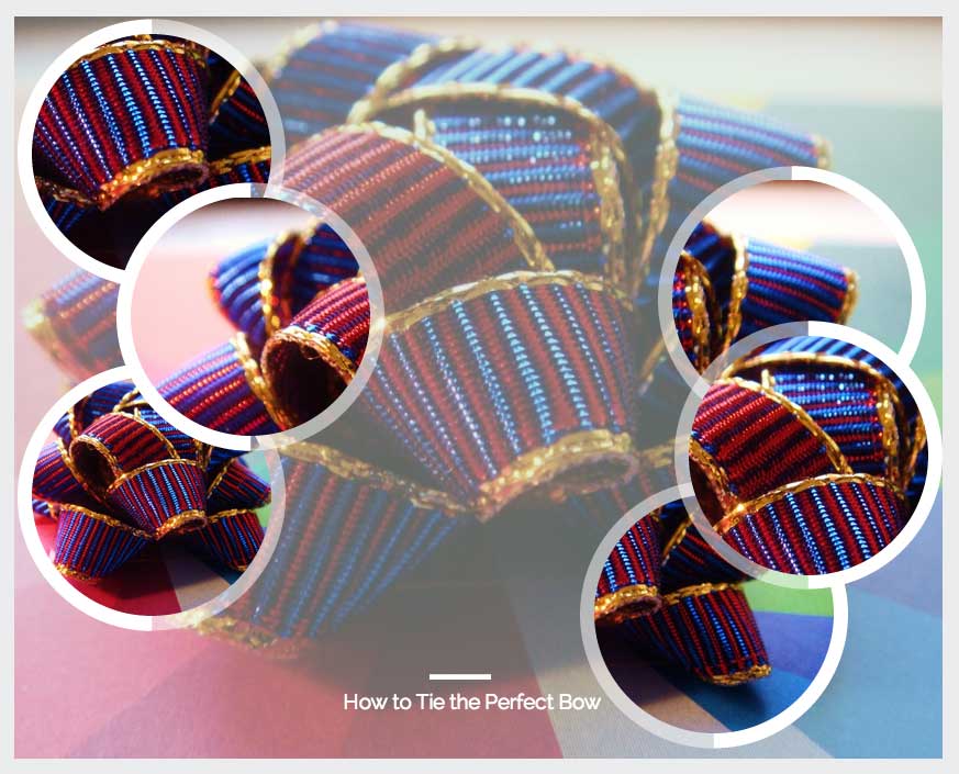 I used circular photo frames, then added circle shapes behind each one for more definition.