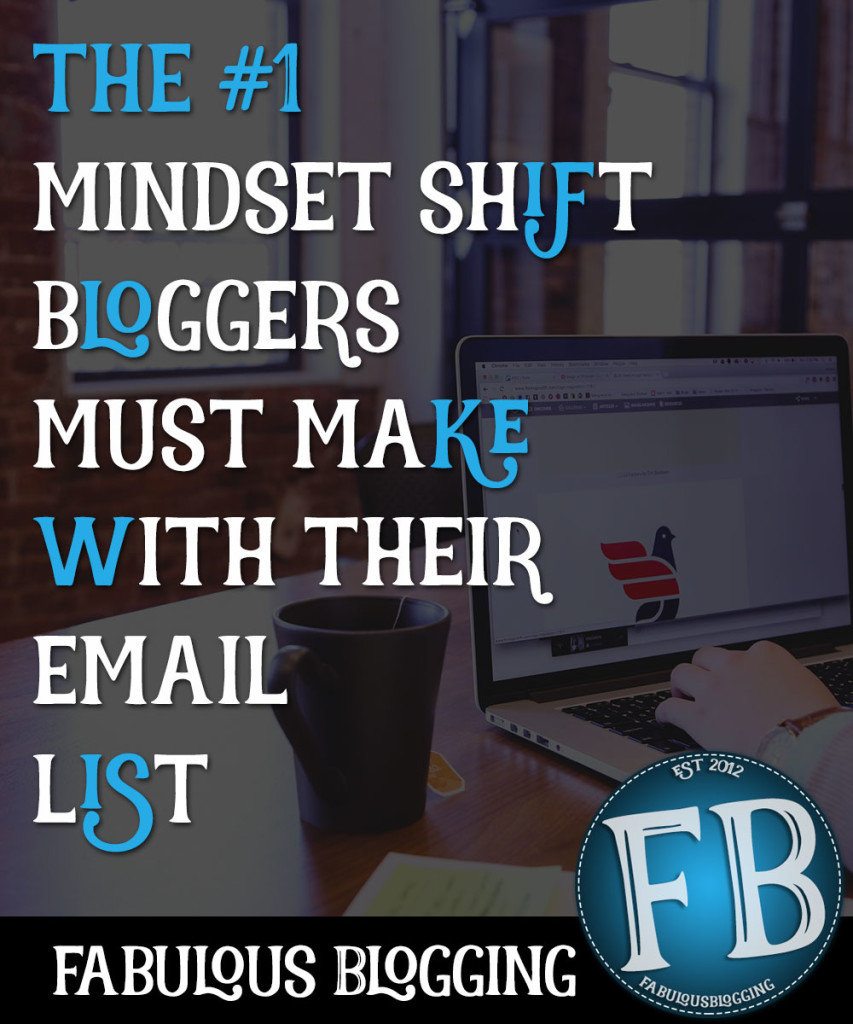 Mindset Shift for Email Lists