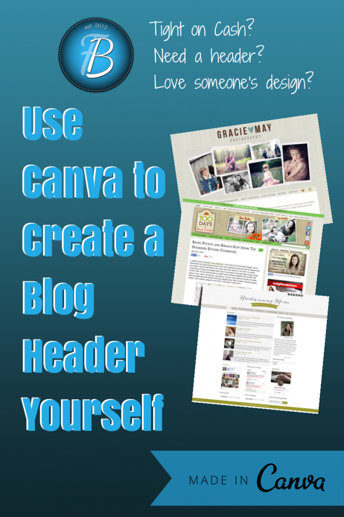 Use Canva to Create a Blog Header