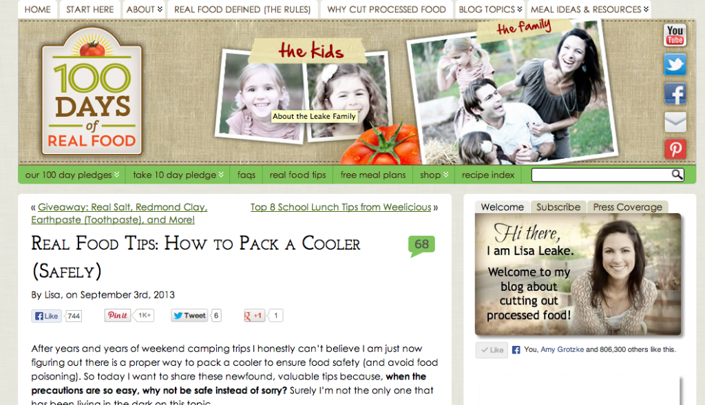 This post about how to pack a cooler safely is a perfect example of a specific tutorial.